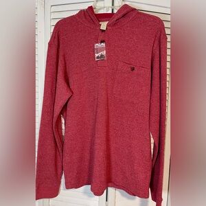 NWOT THE TERRITORY AHEAD MEN’S Waffle knit hoodie size Medium